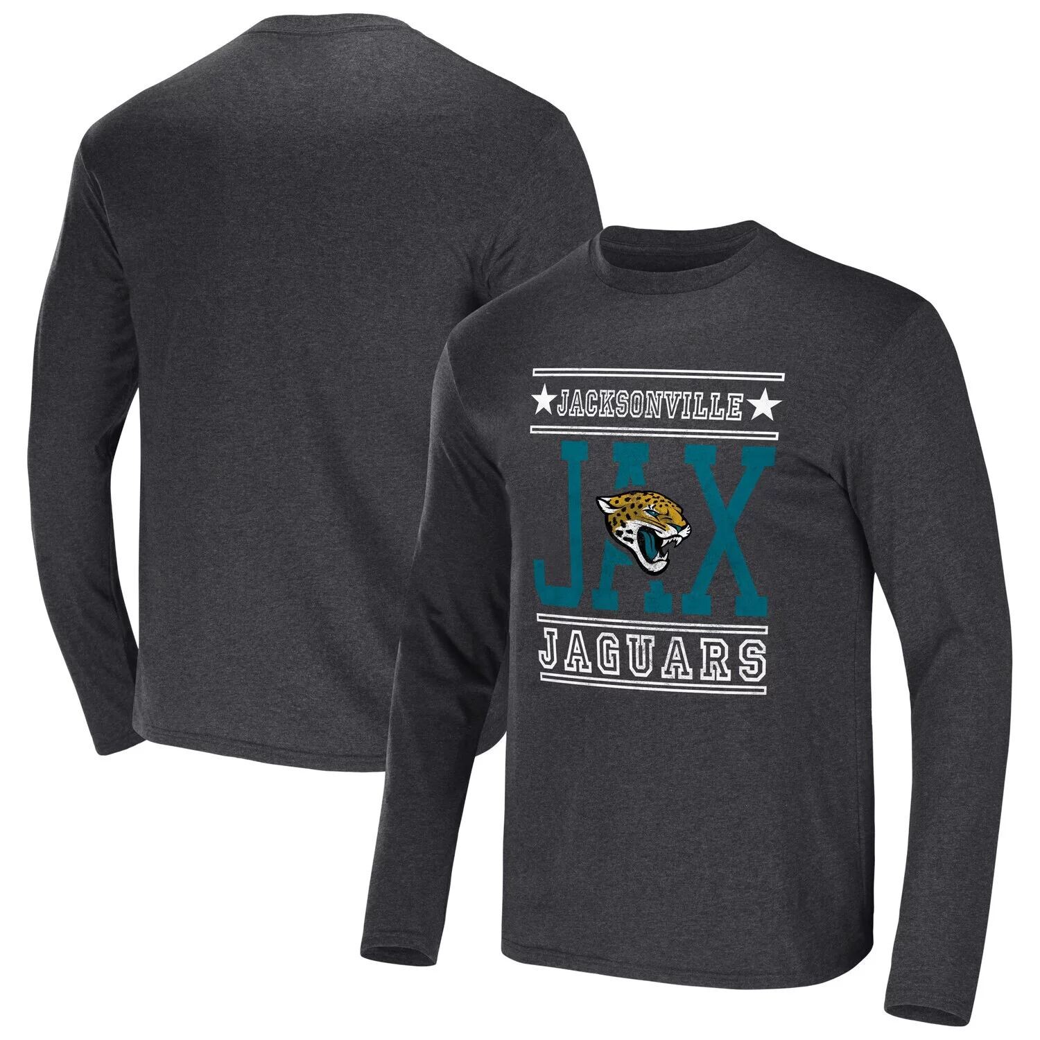 

Мужская футболка с длинным рукавом из коллекции NFL x Darius Rucker от Fanatics Heathered Charcoal Jacksonville Jaguars