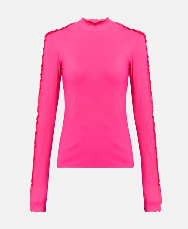 

Топ с длинными рукавами Filippa K, розовый