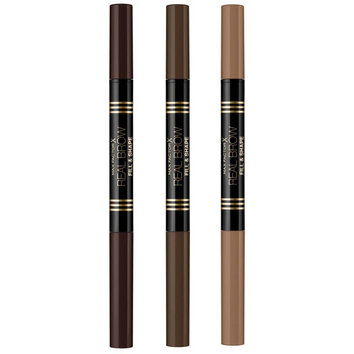 карандаш для бровей lápiz de cejas brown shape Карандаш для бровей Lápiz de Cejas Fill & Shape Max Factor, 04 Deep Brown