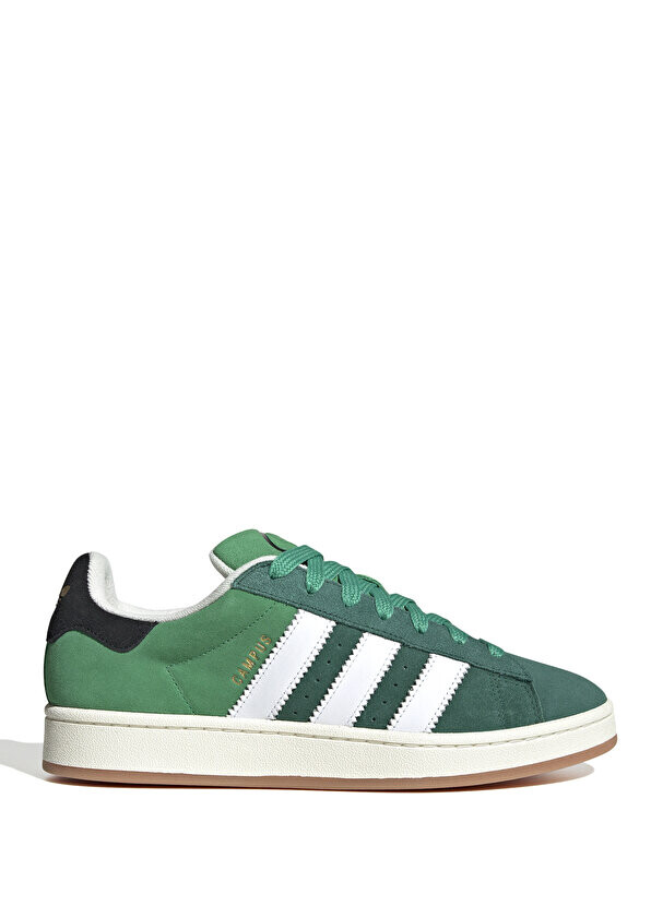 

Зеленые мужские кожаные кроссовки campus 00s Adidas