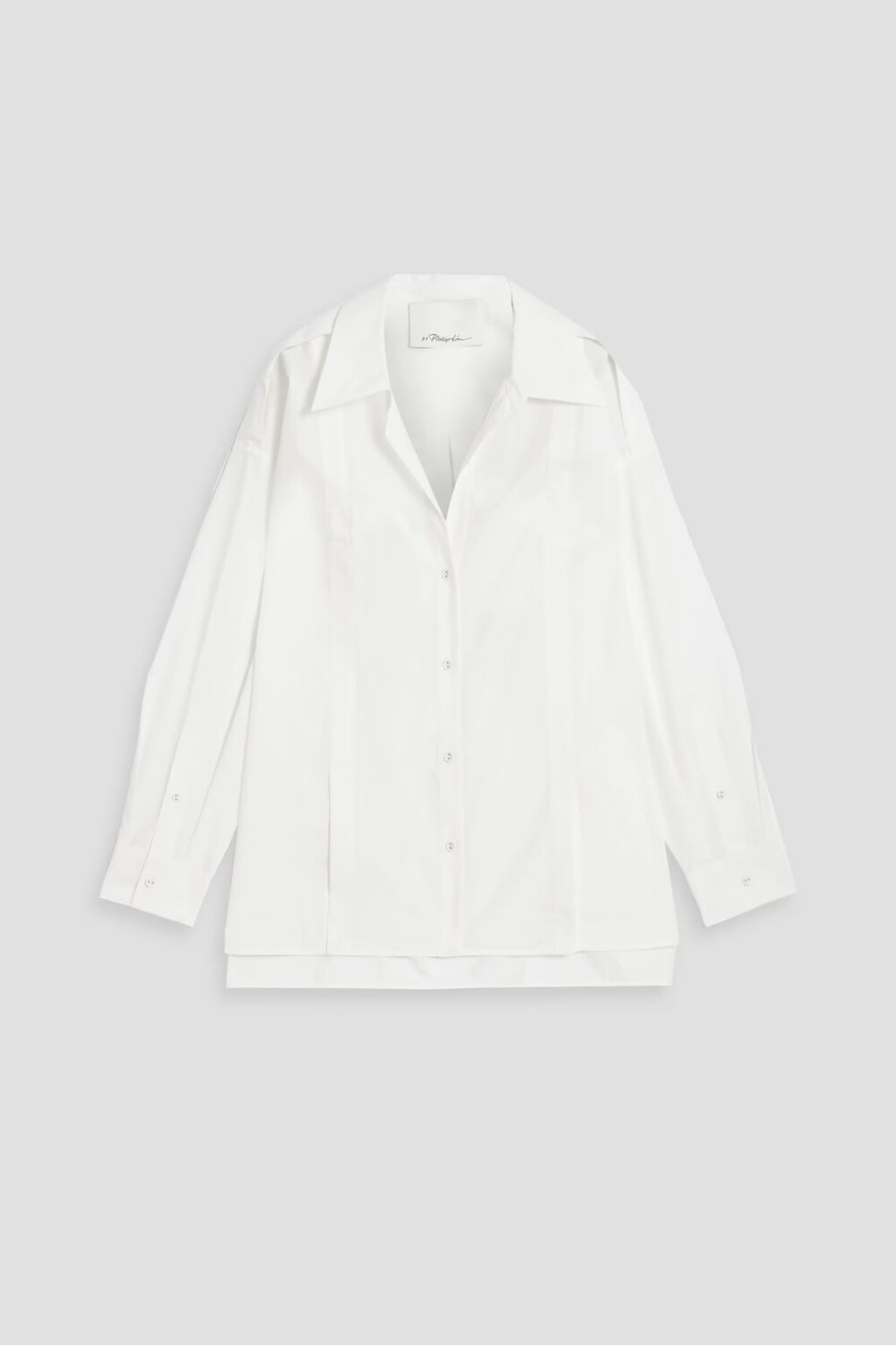 

Рубашка из хлопкового поплина 3.1 Phillip Lim, белый