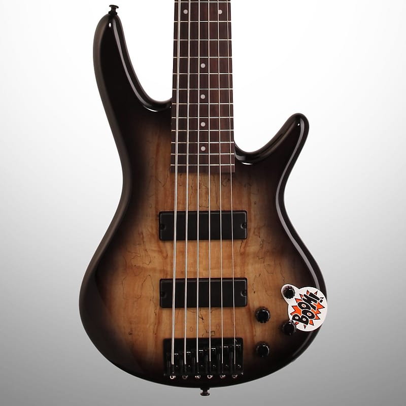 Басс гитара Ibanez GSR206SM Electric Bass, 6-String - Natural Gray Flat