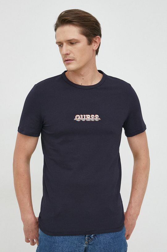 

Футболка Guess, темно-синий