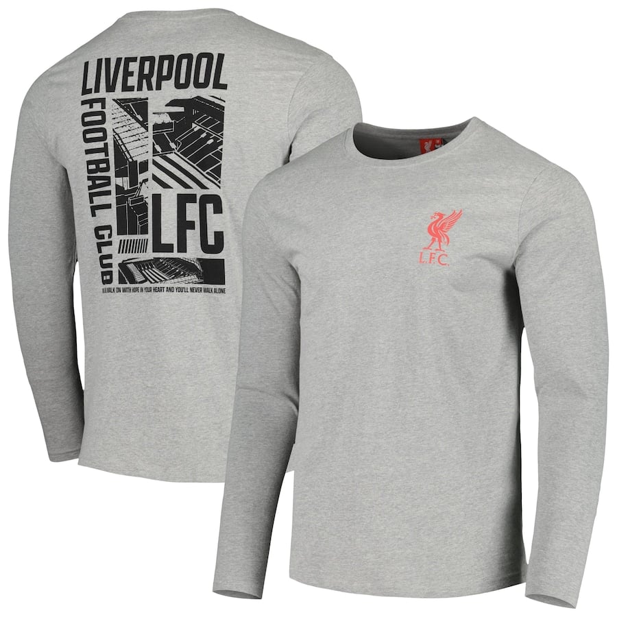 

Футболка с длинным рукавом Sport Design Sweden Liverpool, серый