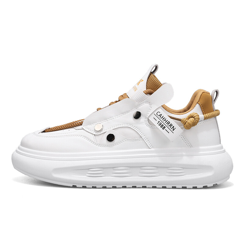 

Кеды мужские, обувь для скейтбординга низкая Cahhrrn, цвет White/Khaki