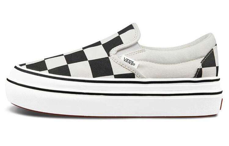

Слипоны Vans для скейтбординга унисекс Белый/Черный