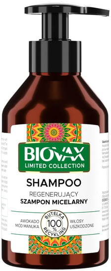 

Регенерирующий шампунь Авокадо и мед манука 250 мл BIOVAX Limited