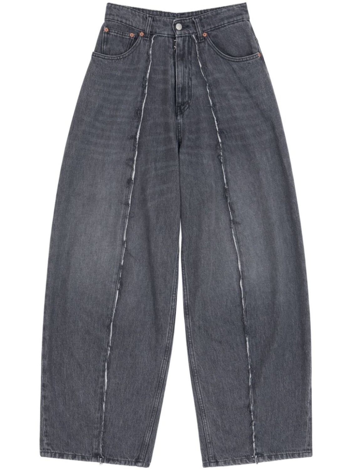 

MM6 Maison Margiela широкие джинсы, серый