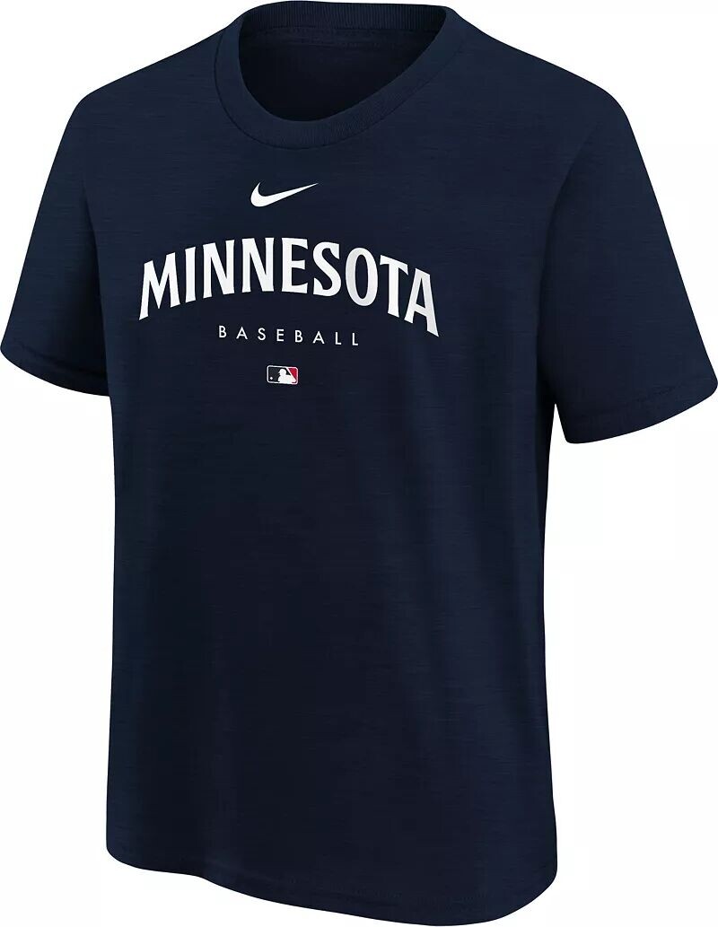 

Темно-синяя футболка Nike Youth Minnesota Twins Early Work