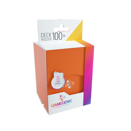 Коробка для карточек Gamegenic Deck Holder 100+ Orange Gamegenic