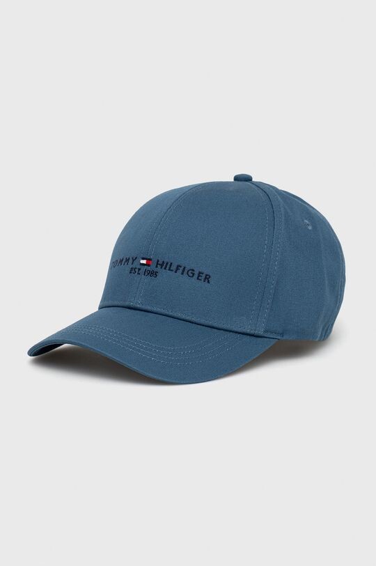 

Хлопковая шапка Tommy Hilfiger, синий