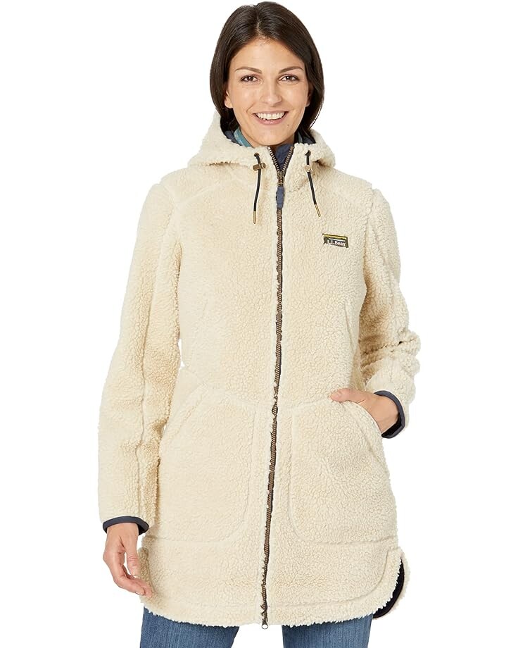 

Пальто L.L.Bean Mountain Pile Fleece, цвет Natural