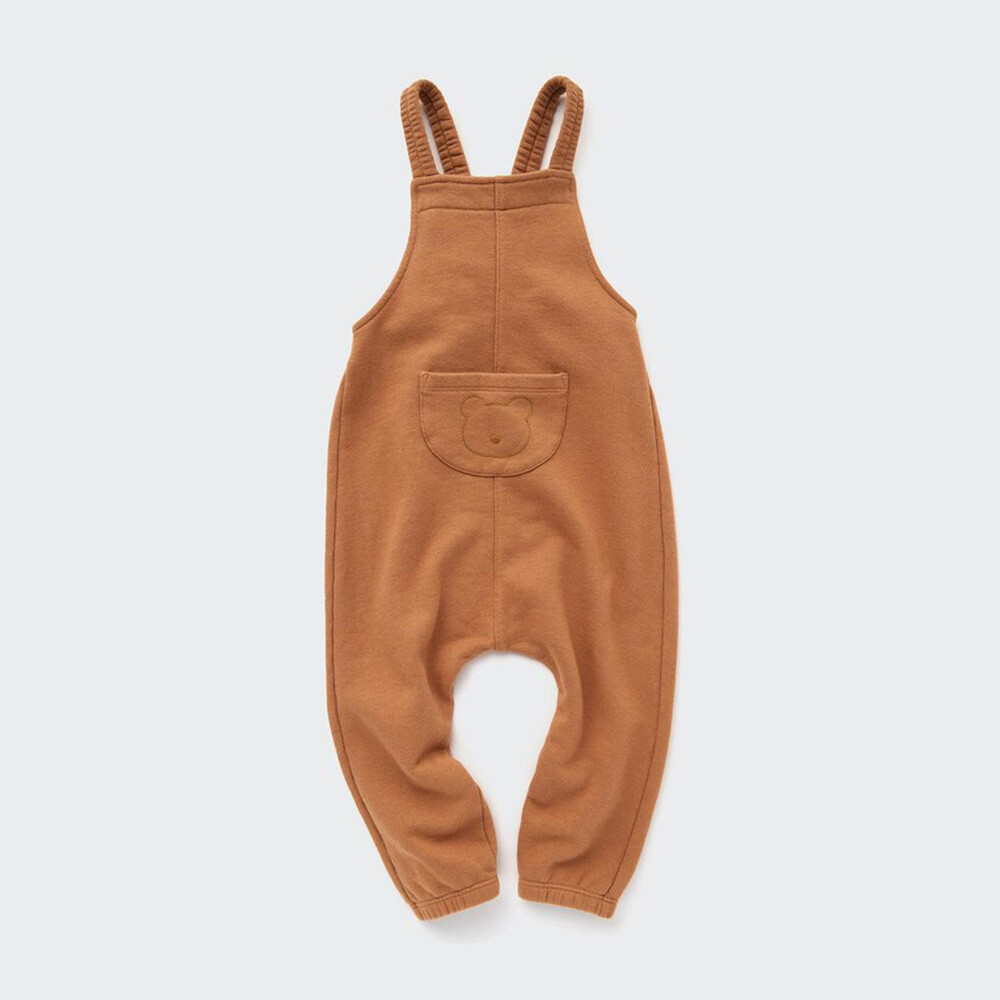 

Комбинезон Uniqlo Infant повседневный, коричневый