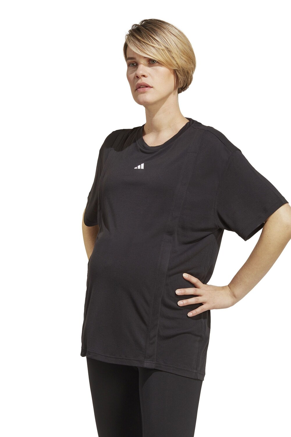 

Футболка для беременных и кормящих мам Aeroready Train Essentials Performance Training adidas, черный