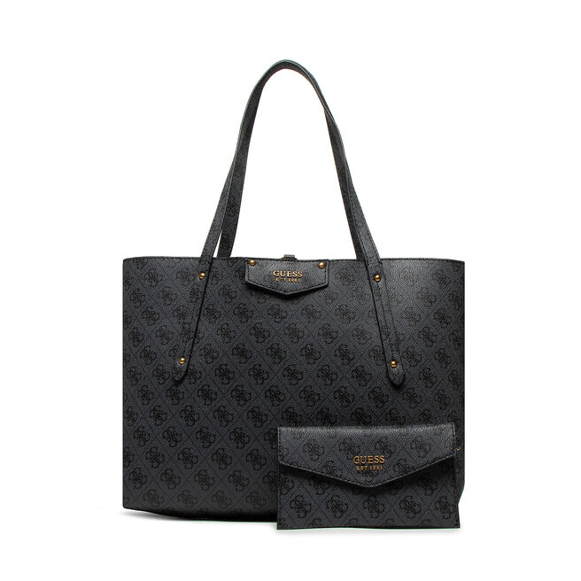 

Сумка-шоппер Guess EcoBrenton Tote, серый