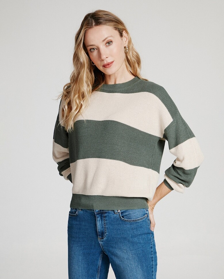 

Женский свитер тонкой вязки Vero Moda, темно-зеленый