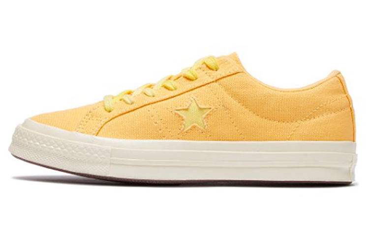 

Унисекс парусиновые туфли Converse one star Melon Baller/Butter Yellow