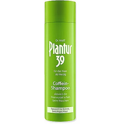 39 Шампунь с кофеином от выпадения волос, Plantur