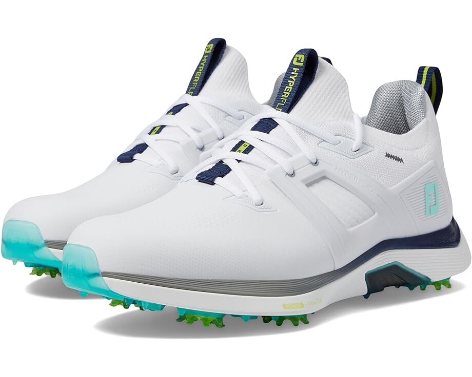 

Кроссовки FootJoy Hyperflex Carbon Golf Shoes, цвет White/Teal