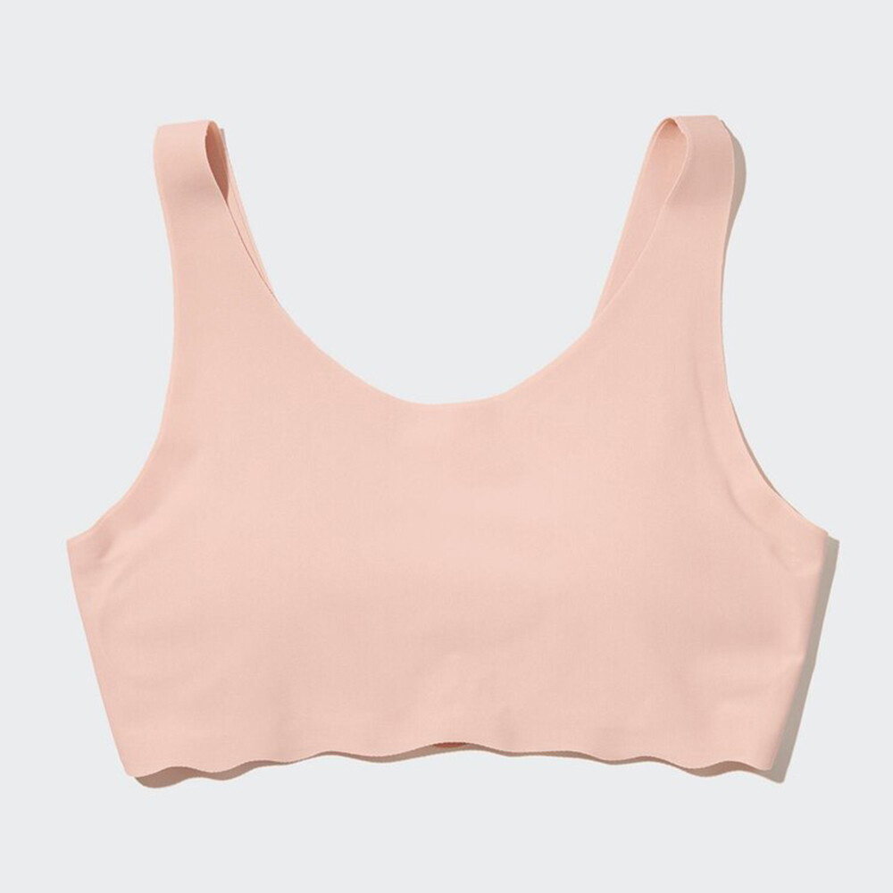 

Бюстгальтер Uniqlo Light Oxygen BraAIRism Vest, бежевый
