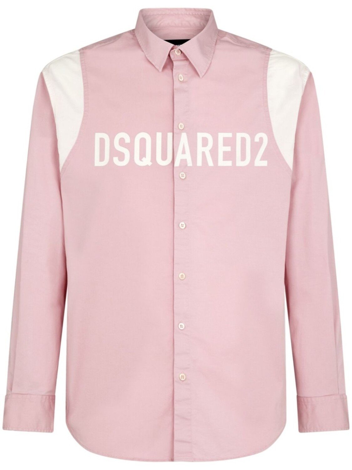 

Dsquared2 рубашка с логотипом, розовый