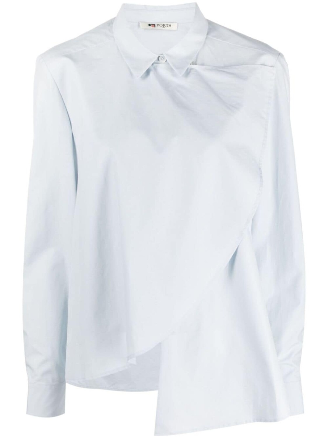 

Ports 1961 рубашка асимметричного кроя с длинными рукавами, синий