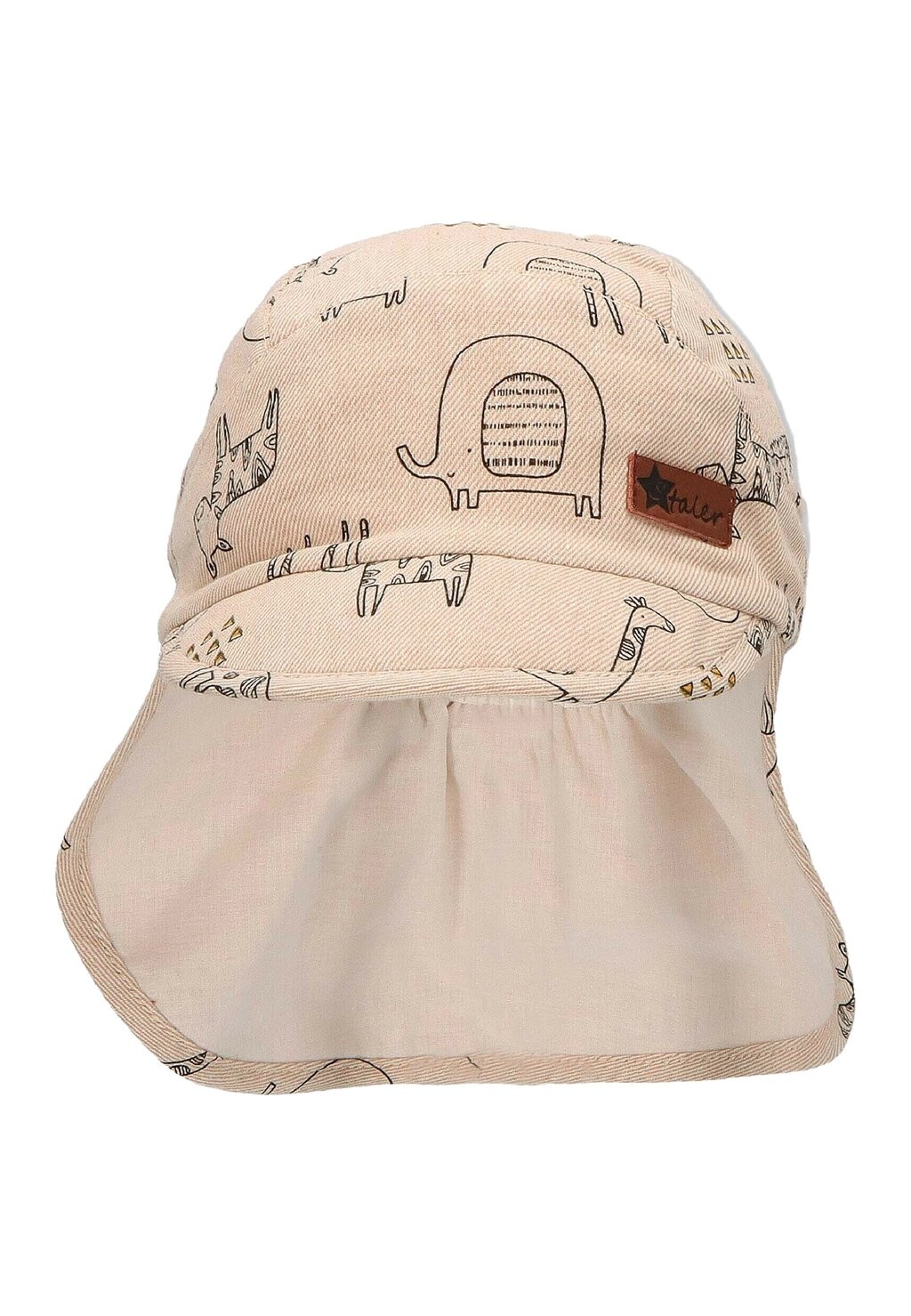 

Бейсболка MIT NACKENSCHUTZ Sterntaler, цвет beige