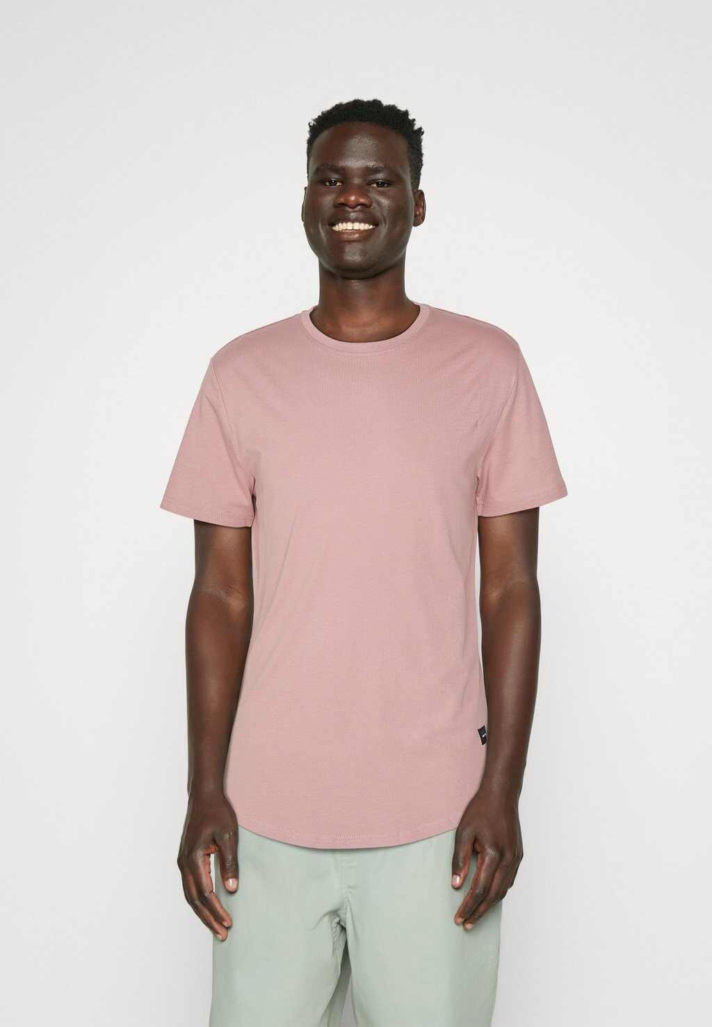 

Базовая футболка ONSMATT LONGY TEE Only & Sons, цвет woodrose