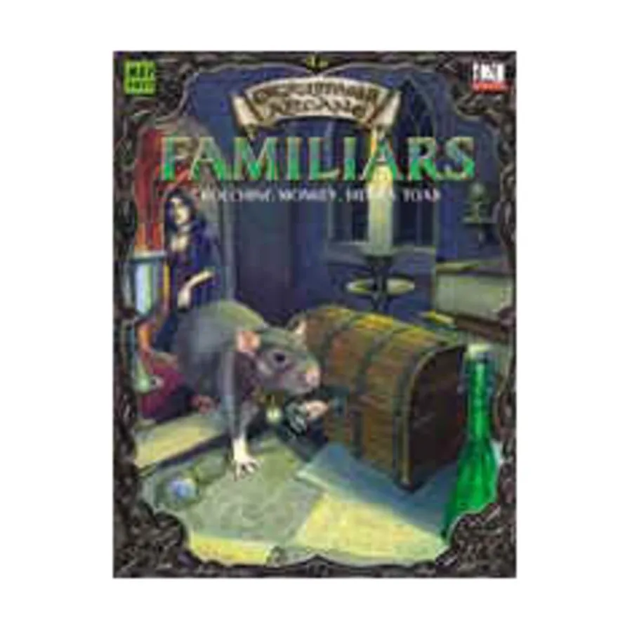 

Familiars - Crouching Monkey, Hidden Toad, Encyclopaedia Arcane (d20), мягкая обложка