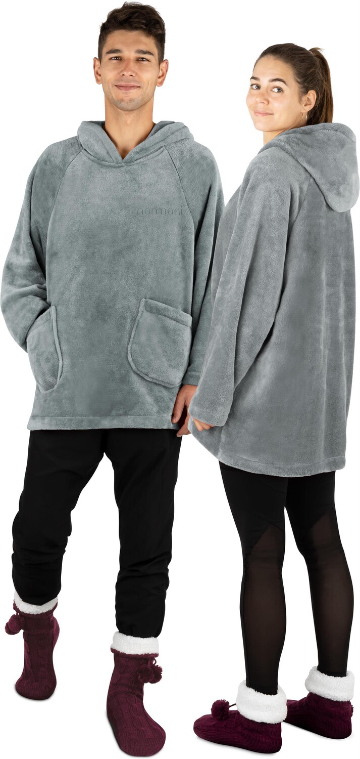 

Пуловер normani Oversize Unisex Sweatshirt, светло серый