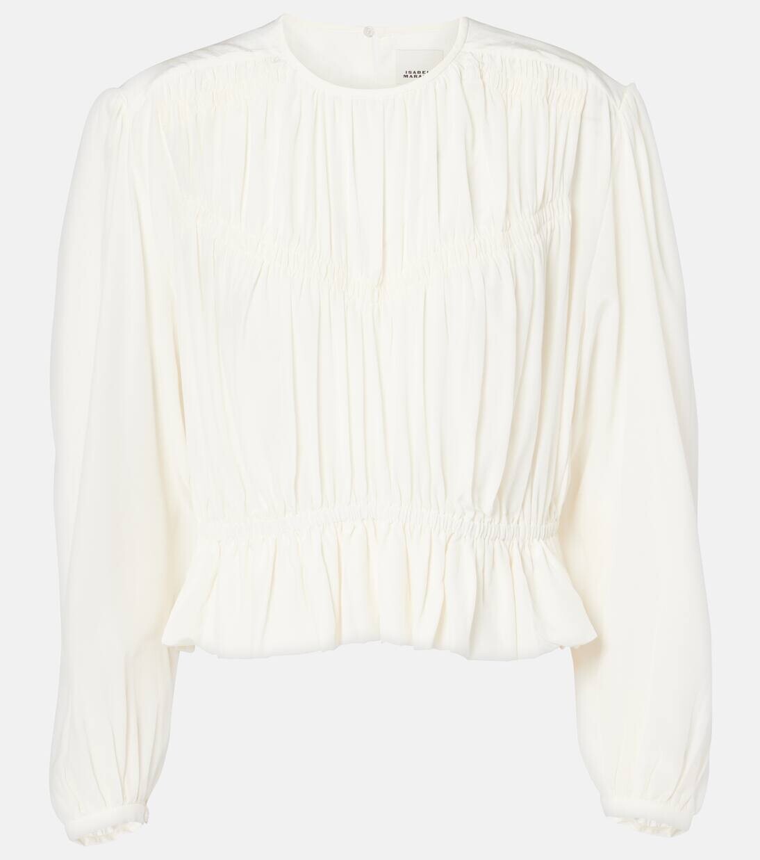 

Блузка из крепдешина Gelina Isabel Marant, экрю