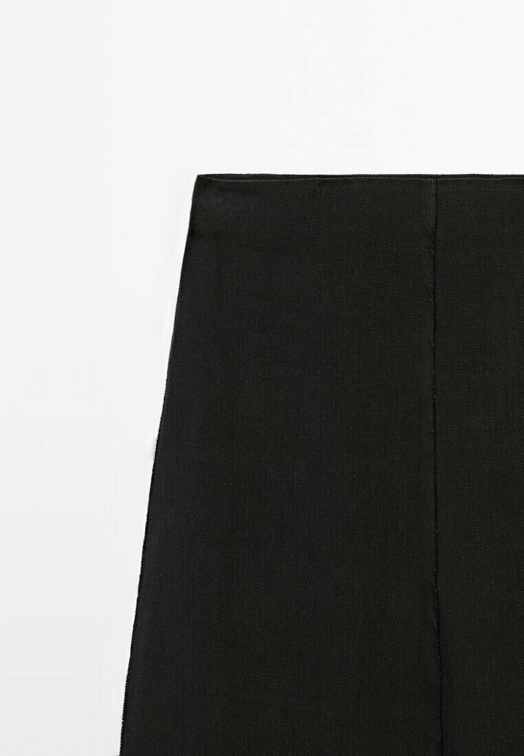 

Юбка А-силуэта Massimo Dutti, черный