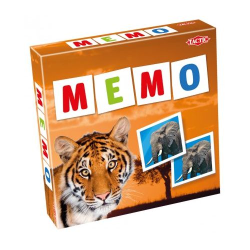 цена Настольная игра Memo Wildlife Tactic Games
