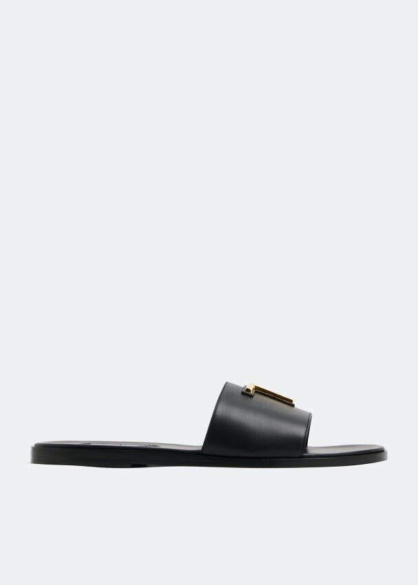 

Сандалии Tom Ford Leather, черный