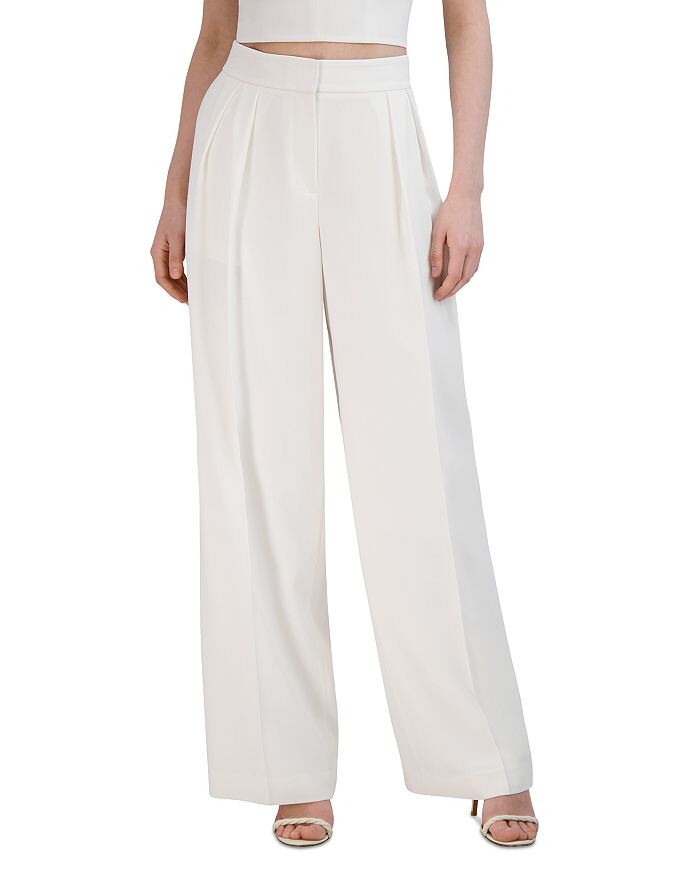 

Брюки с высокой посадкой BCBGMAXAZRIA