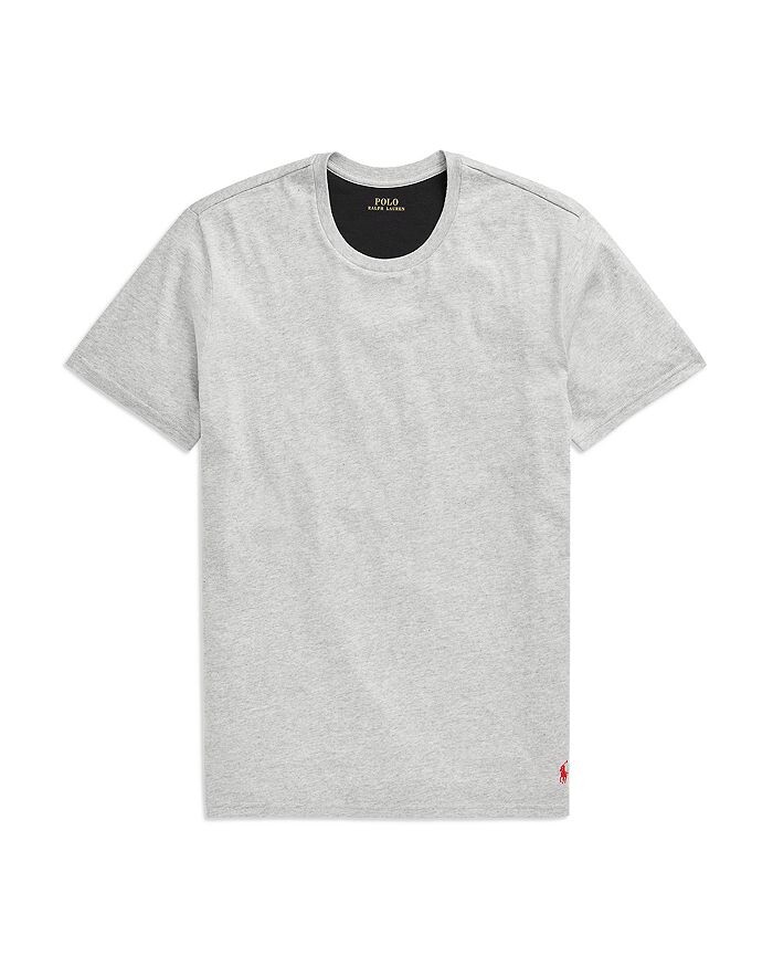 

Футболка для сна Polo Ralph Lauren Supreme Comfort из смесового хлопка, серый