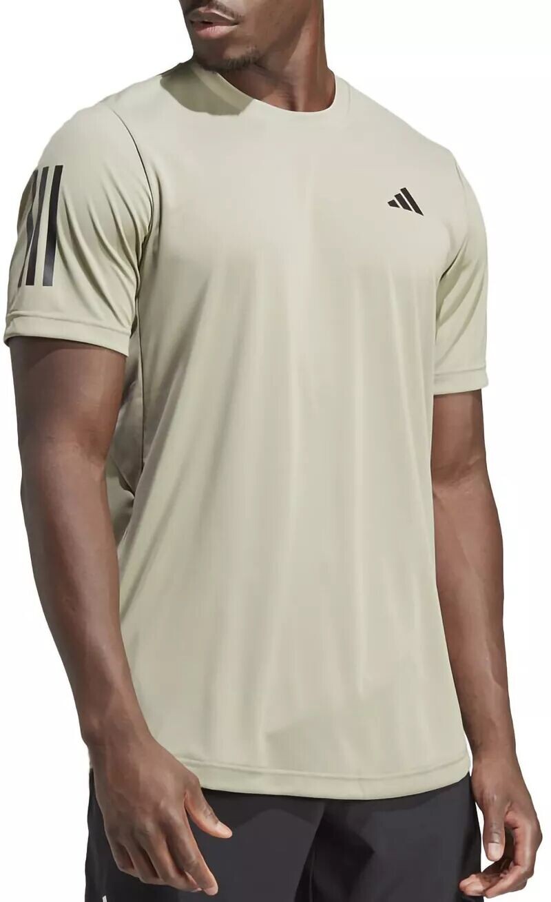 

Мужские теннисные шорты Adidas Club из эластичной ткани, серебряный