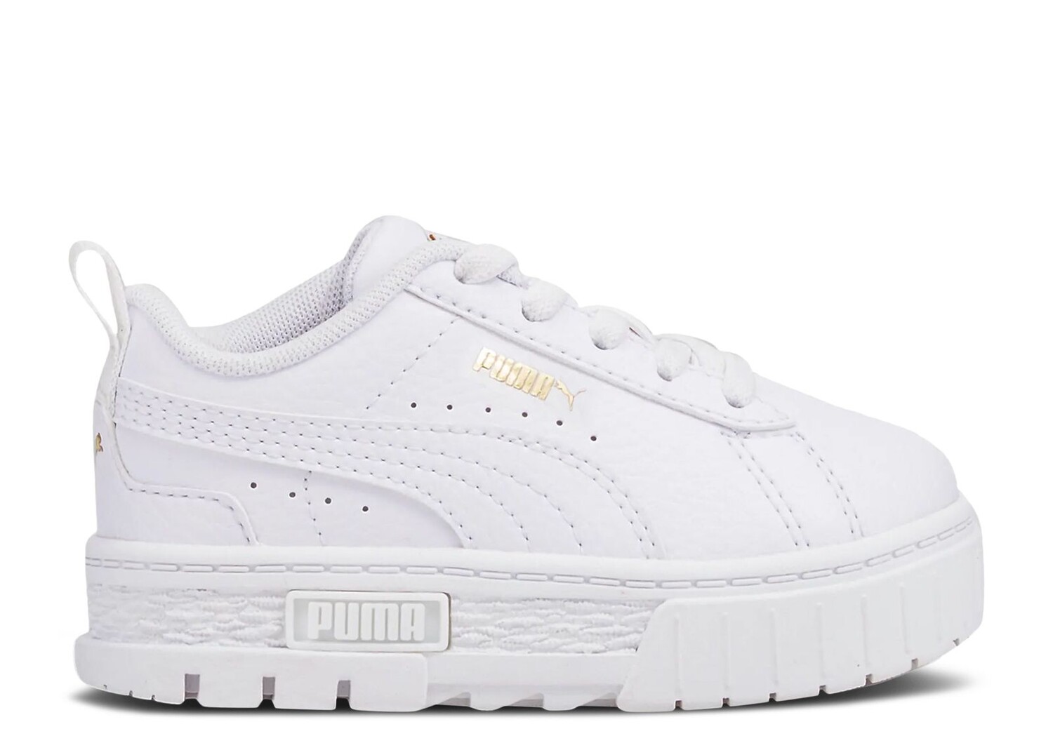 

Кроссовки Puma Mayze Leather Infant 'White Team Gold', белый
