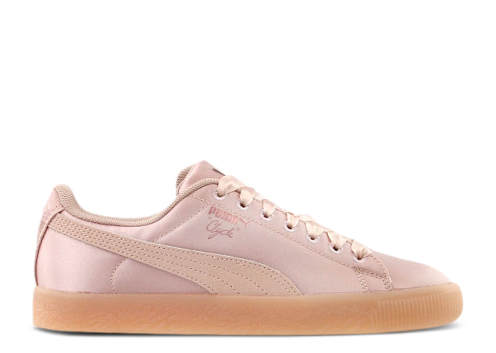 

Кроссовки Puma Clyde Satin Jr 'Rose Cameo Gold', розовый