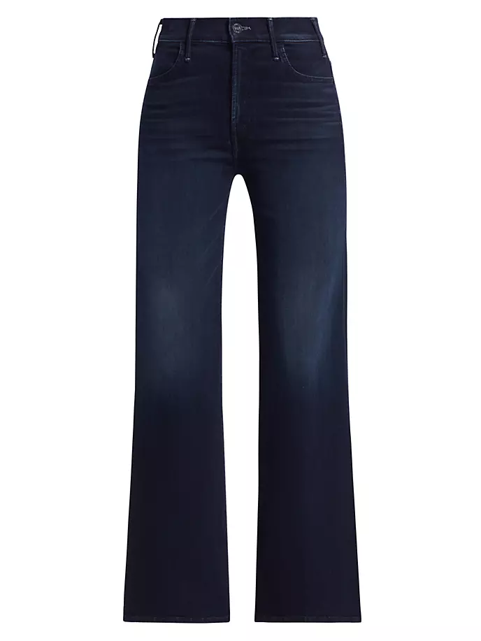цена Расклешенные джинсы Hustler с высокой посадкой Mother, цвет karaoke in kyoto
