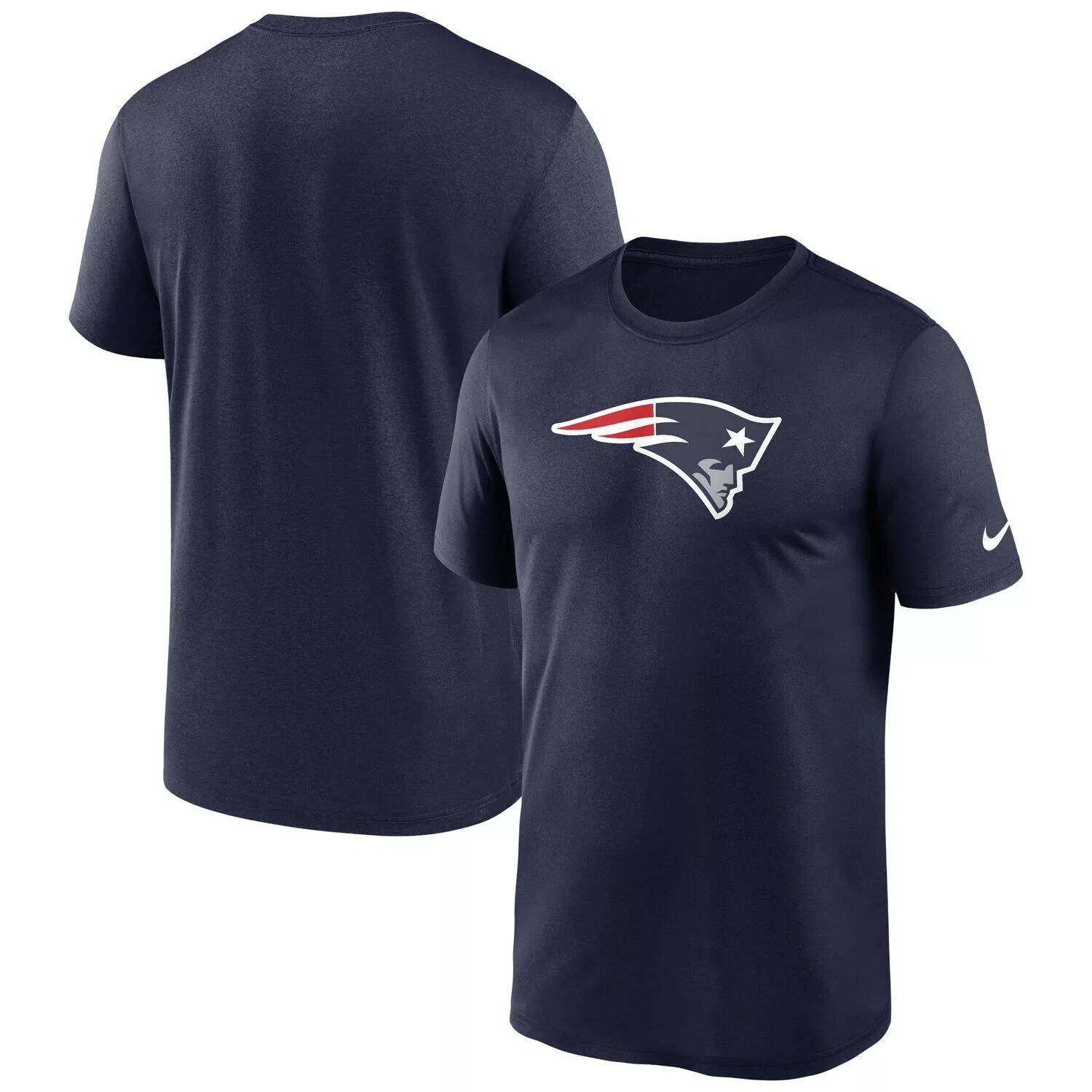 

Мужская темно-синяя футболка New England Patriots Legend с логотипом Performance Nike, Синий