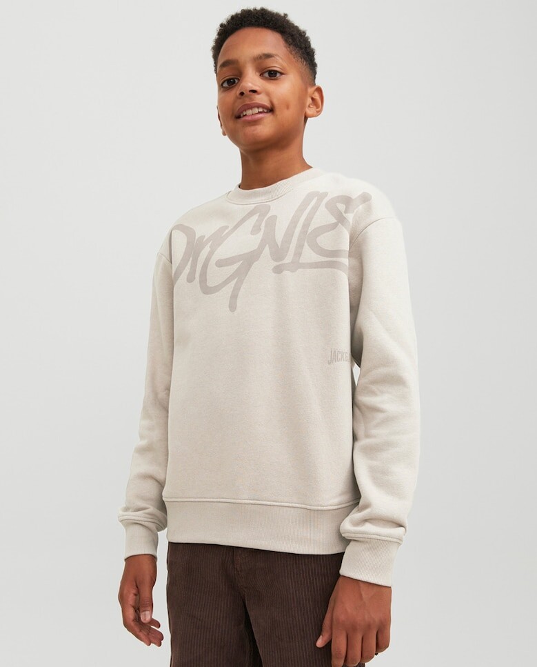 

Толстовка для мальчика с круглым вырезом Jack & Jones, бежевый