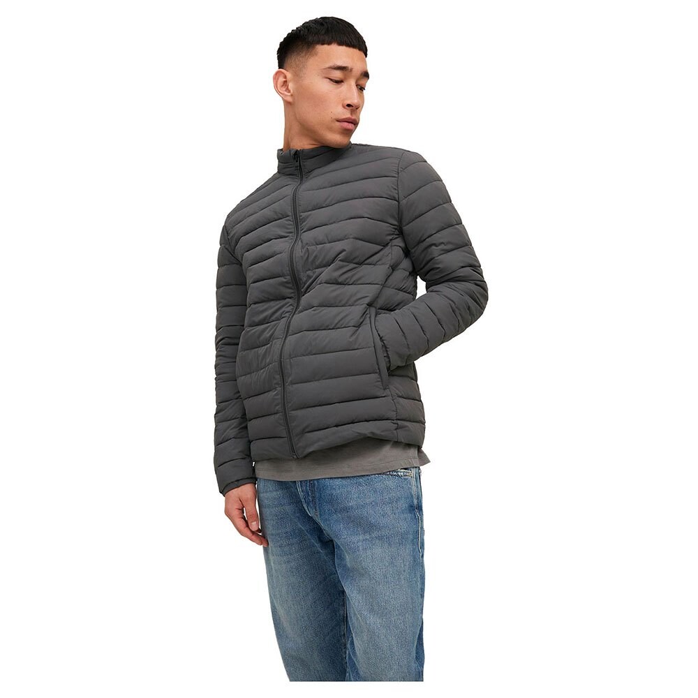 

Куртка Jack & Jones Recycle Puffer Collar, серый