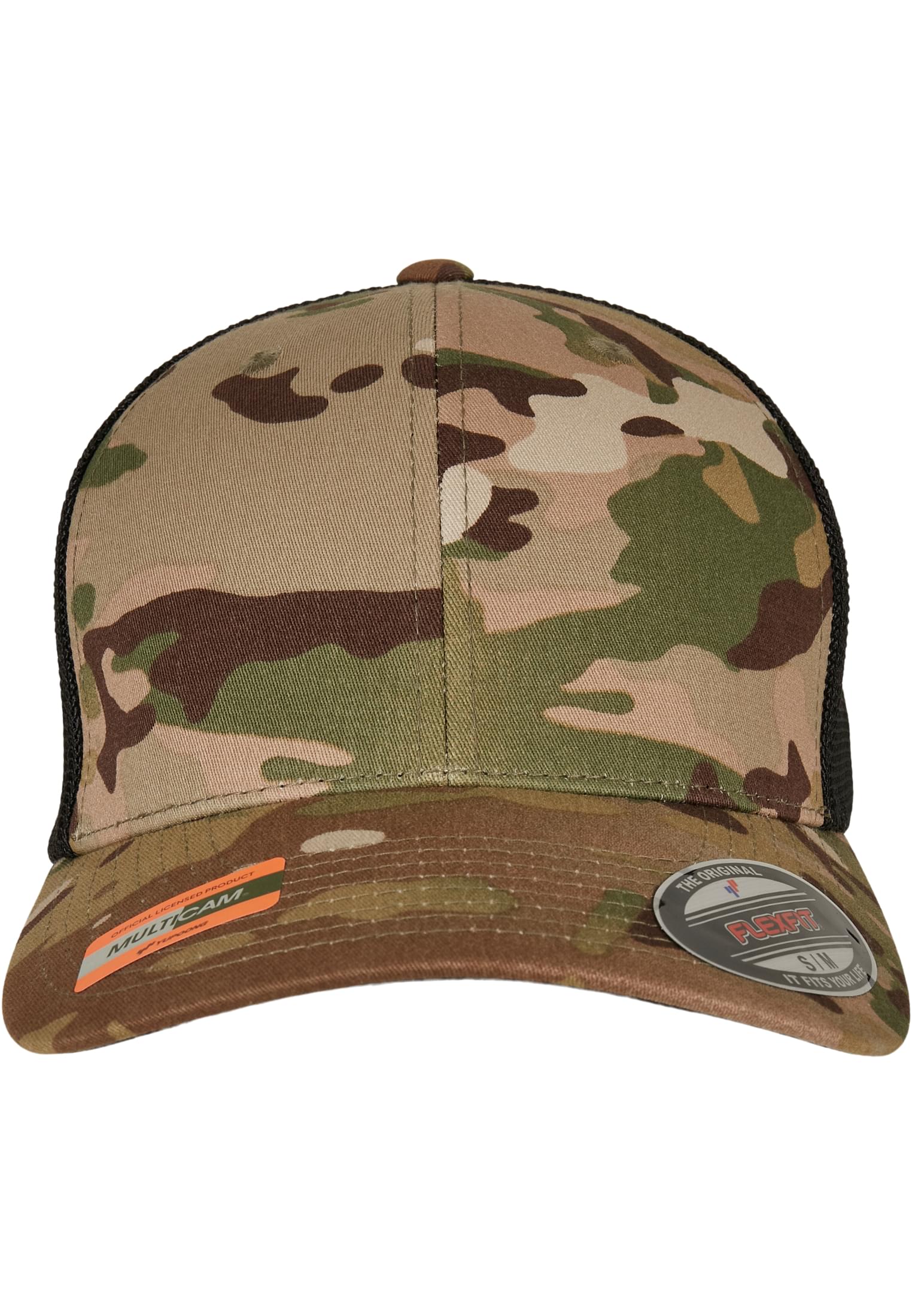 Бейсболка Flexfit Trucker, цвет multicam