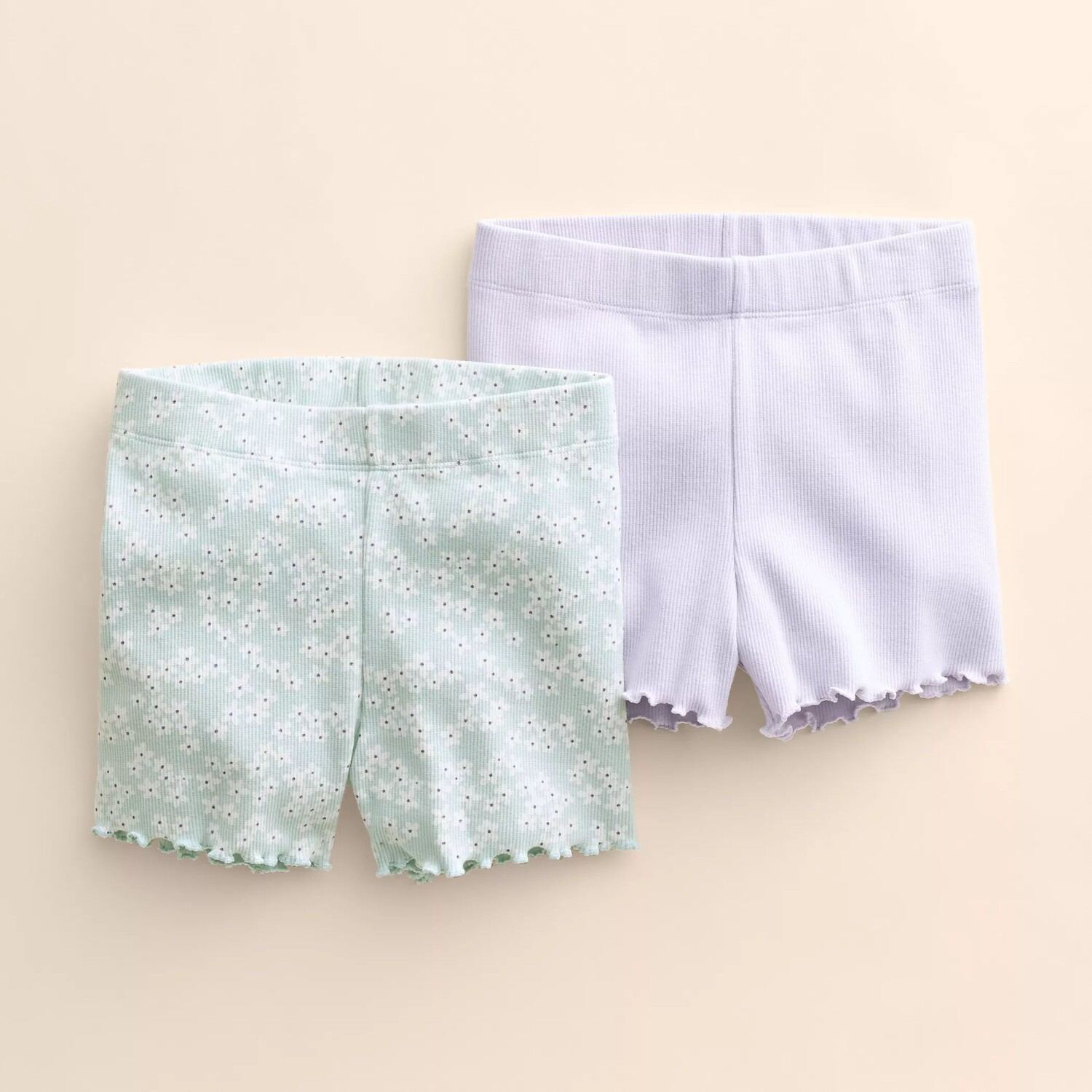 

Комплект из двух шорт с салатовыми краями Baby & Toddler Little Co. от Lauren Conrad Little Co. by Lauren Conrad