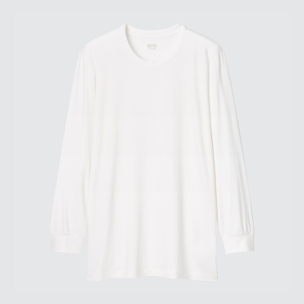 

Мужская футболка Uniqlo HEATTECH с круглым вырезом, белый