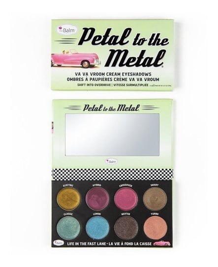 

Палитра теней для век Shift Into Overdrive, 10,5 г The Balm, Petal To The Metal Va Va Vroom Cream Eyeshadow Palette, разноцветный