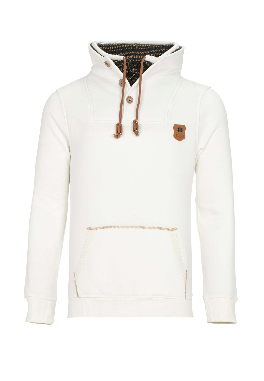 

Толстовка Cipo & Baxx Pullover, экрю