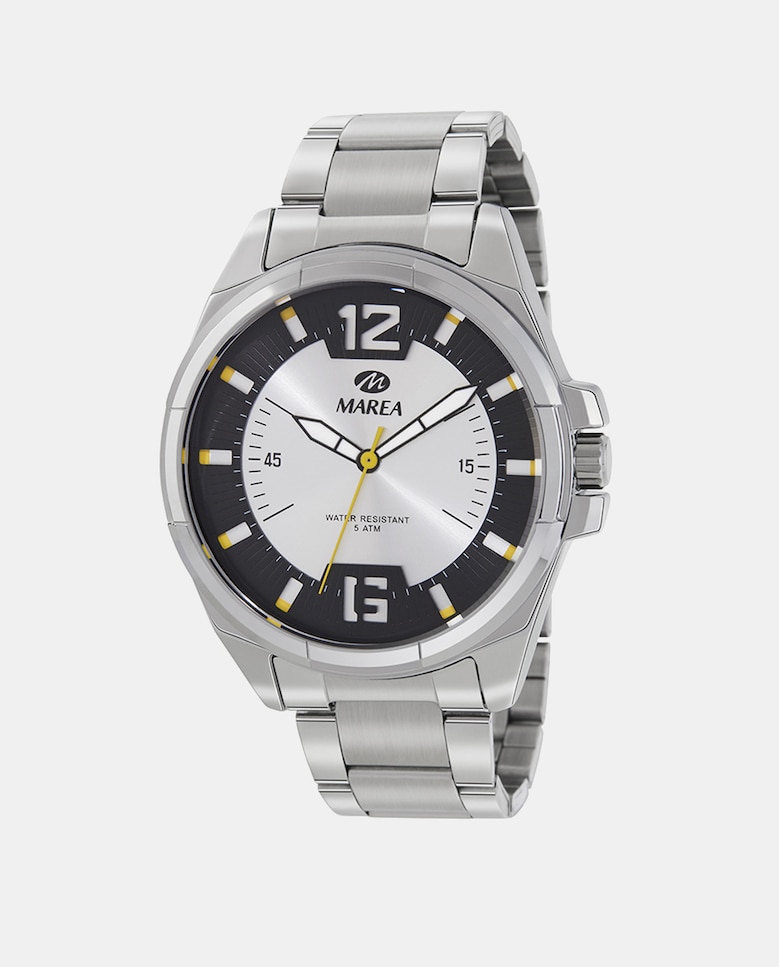 цена Мужские часы B54212/3 из стали Marea, серебро