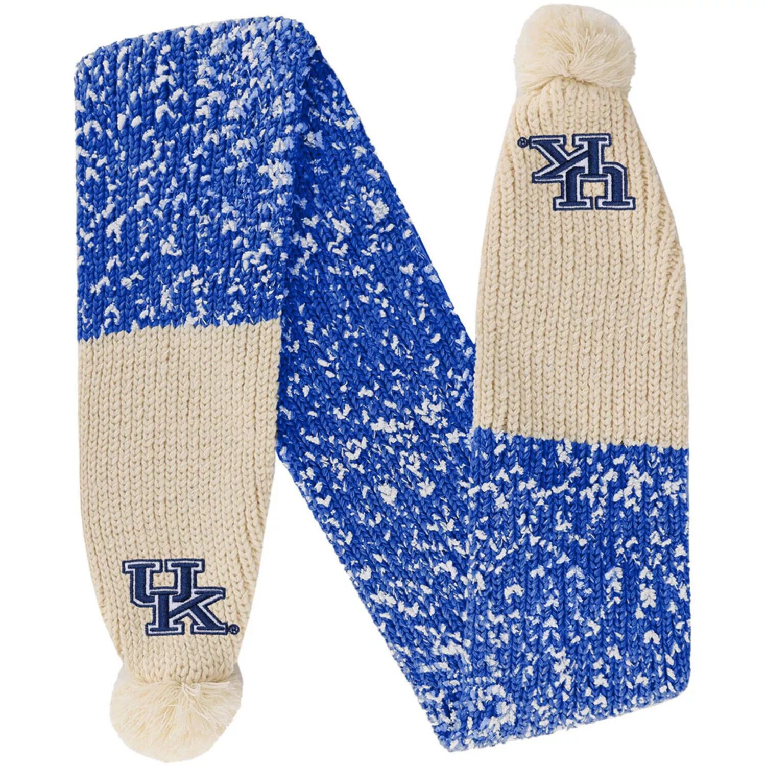 

Шарф-конфетти FOCO Kentucky Wildcats с помпоном